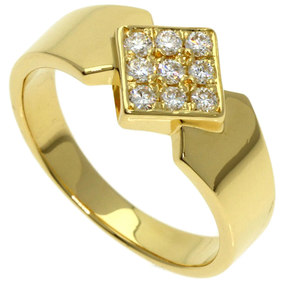 DIOR 18k Gold Diamond Ring